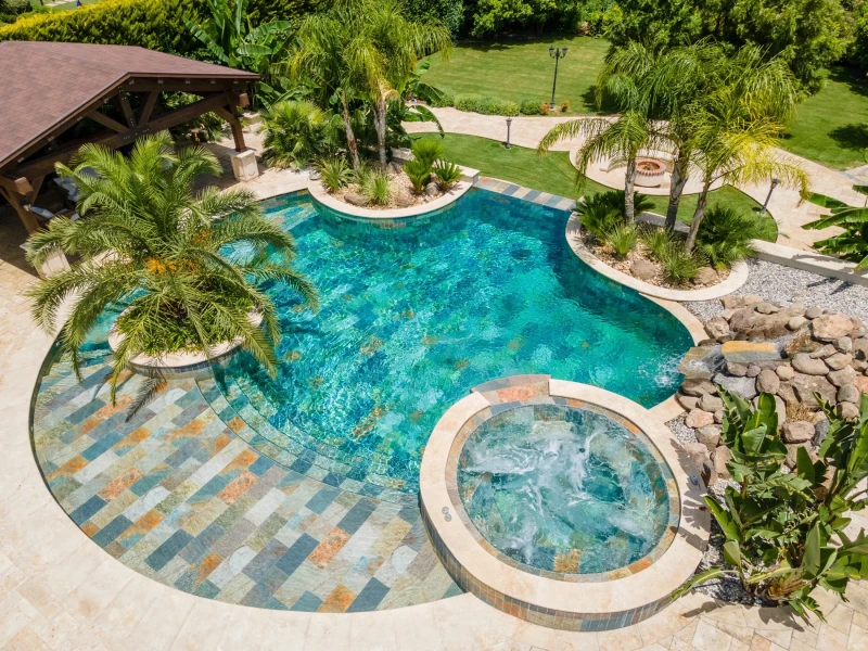 Fossil Mix İzmir Sahilevleri Villa Pool Project