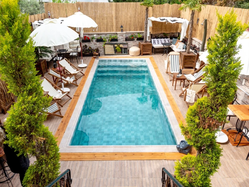 Parna Hotel & Bistro Cunda Проект бассейна