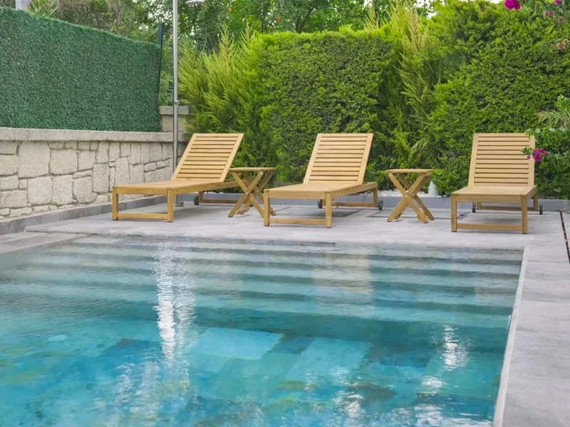 Serastone Çeşme Villa Havuzu Projesi