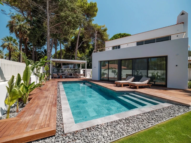 Antique Grey İzmir Şantiye Evleri Villa Havuzu Projesi