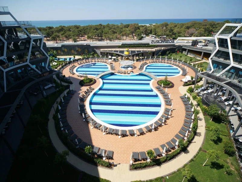 Bosphorus Sorgun Проект гостиничного бассейна