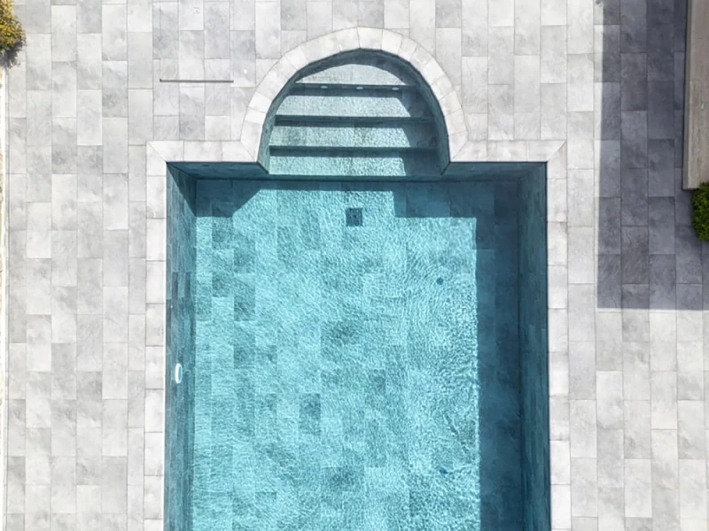 Antique Grey Muğla Villa Havuzu Projesi
