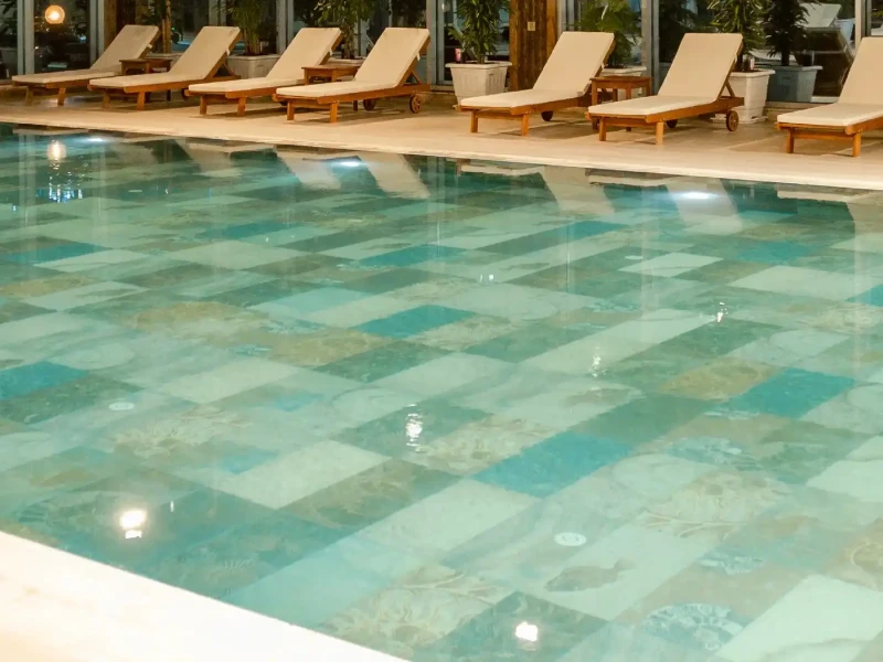 Azerbaycan Quba Vadi Chalet Hotel Havuzu Projesi