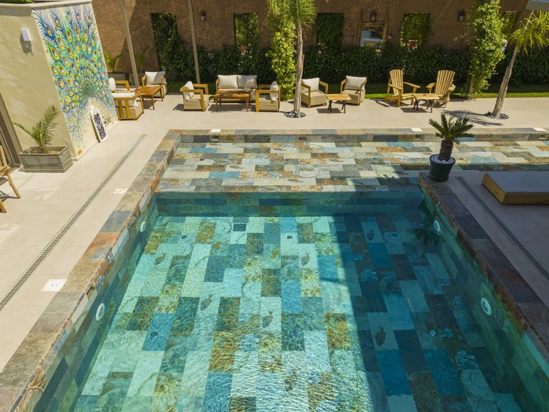 Proyecto de Piscina del Hotel Sezz Hotels Spa Wellness