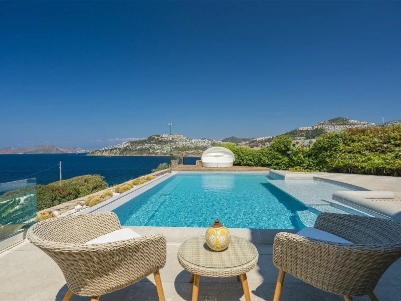 Snow White Bodrum Villa Pool Project