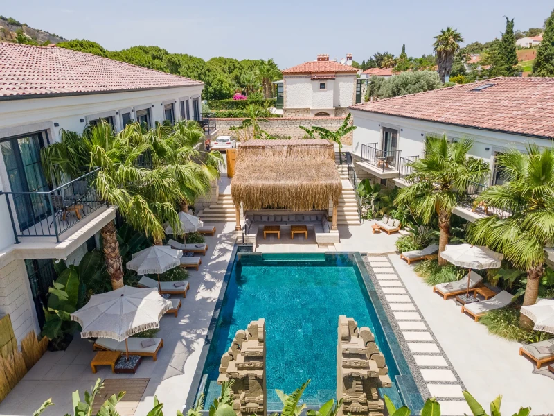 Surga Alaçatı Hotel Havuzu Projesi
