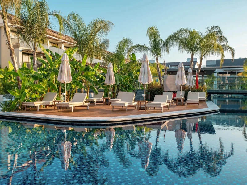 Проект бассейна Akra Fethiye The Residence