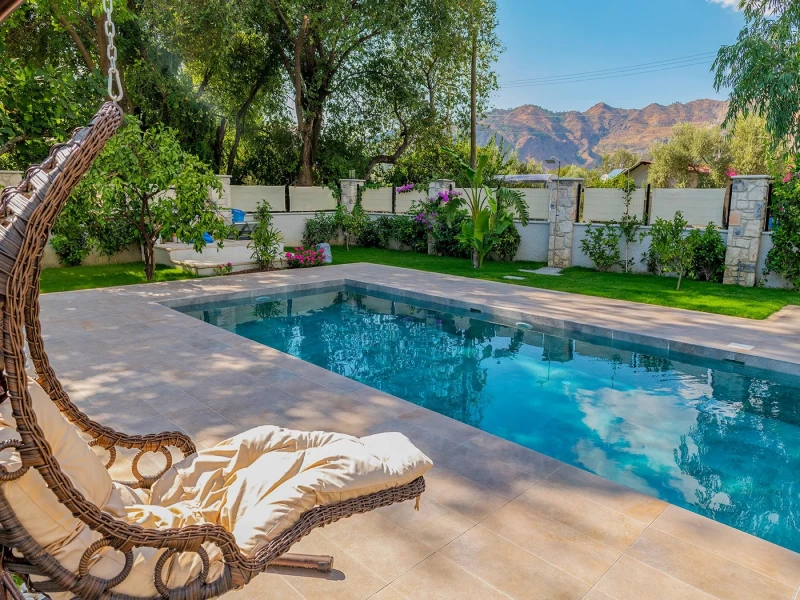 Natural Mocha Antalya Villa Havuzu Projesi