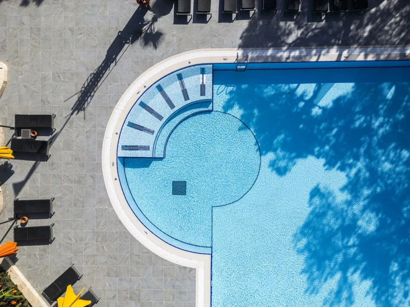 Robinson Club Çamyuva Otel Havuzu Projesi