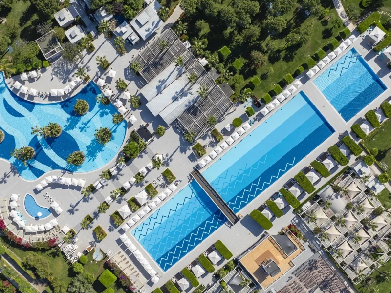 Susesi Luxury Resort Otel Havuzu Projesi