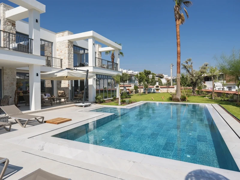Firuze Mix Bodrum Villa Havuzu Projesi