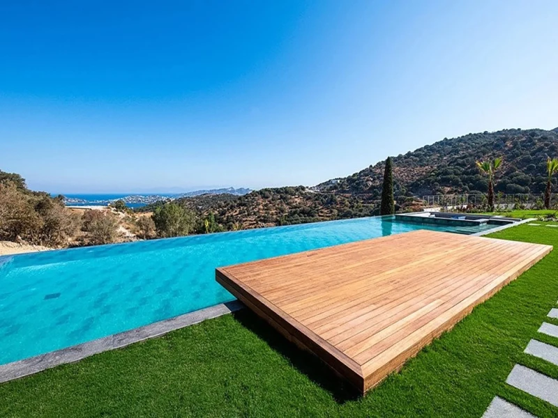 Olcay Mix Bodrum Villa Havuzu Projesi