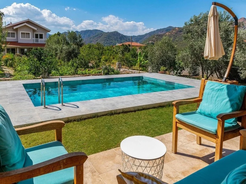 Firuze Mix Fethiye Villa Havuzu Projesi