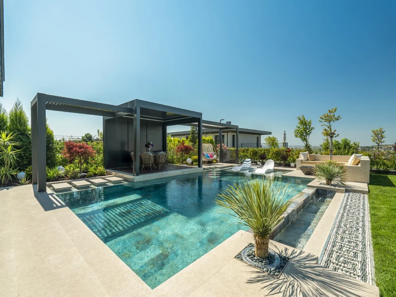 Serastone İstanbul Villa Havuzu Projesi