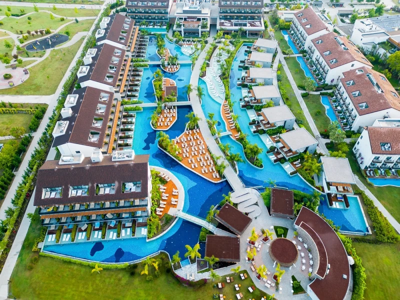 Проект бассейна Akra Fethiye The Residence