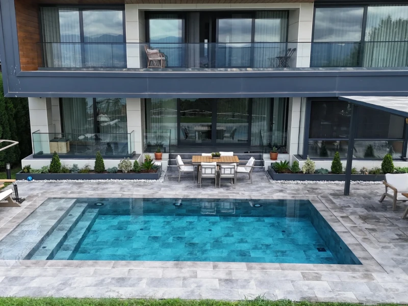 Antique Grey The 34 Seyri Sapanca Villa Havuzu Projesi