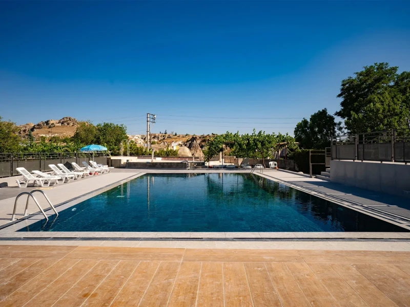Kapadokya Kaya Camping Otel Havuzu Projesi