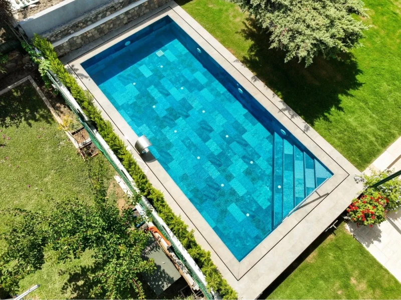 Projet De Piscine De Villa Marin İzmir