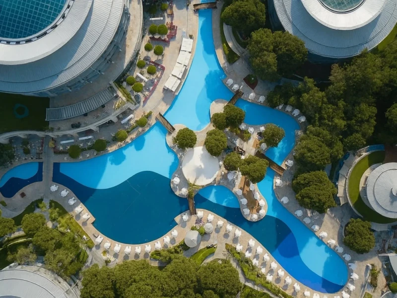 Calista Luxury Resort Otel Havuzu Projesi