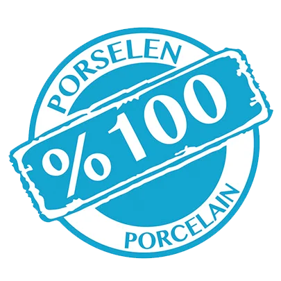 %100 Porselen