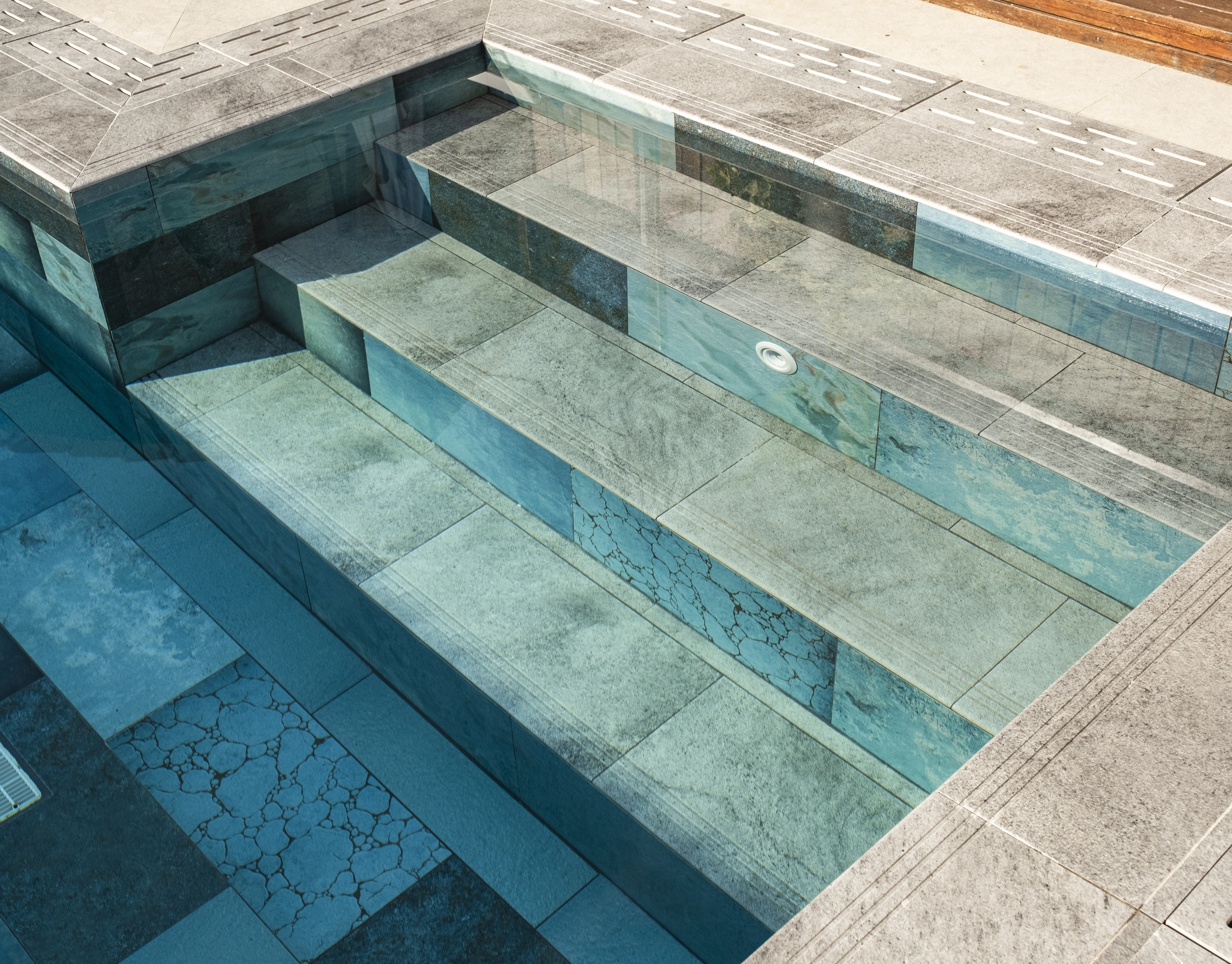 Non-slip Porcelain Stairs